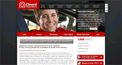 Desktop Screenshot of clinardinsurance.com